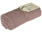 Preview: Solwang Handtücher – Gestricktes Küchentuch in Dunklem Nougat, jetzt im Herbst-Shop bestellen!